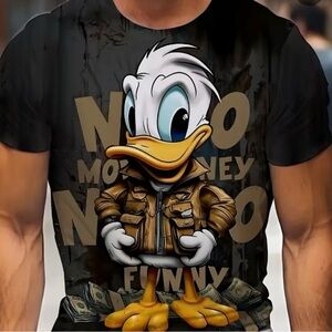 NWT!!!Black Graphic T-Shirt